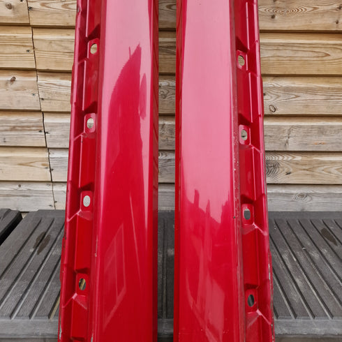 Suzuki Swift Sport ZC32S Side Skirts * ABLAZE RED ZRK * PAIR * 0249 0250